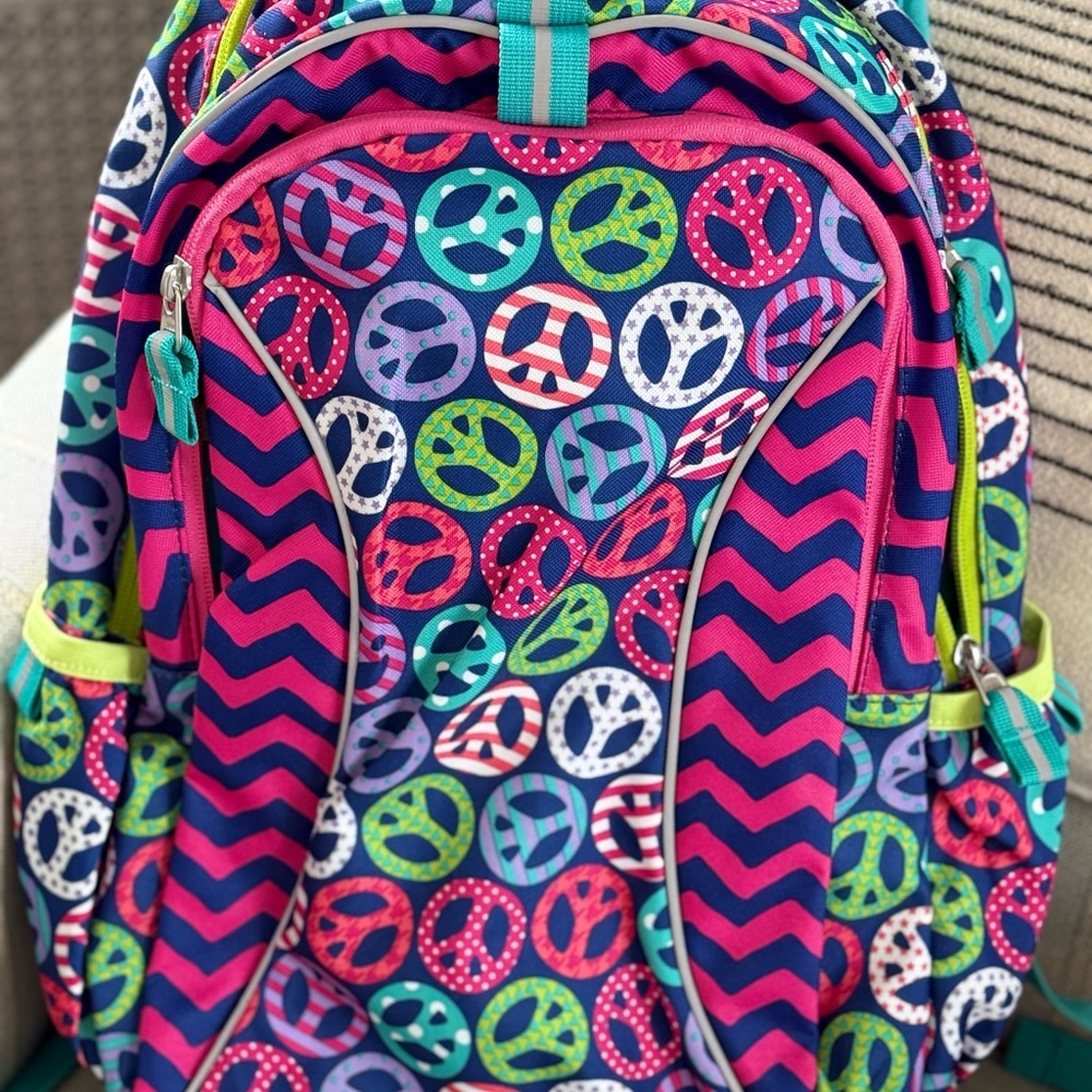 Garnet Hill Multicolor Kids Backpack